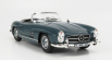 Norev Mercedes benz Sl-class 300sl Roadster Spider (w198 Ii) 1957 1:18 Modrá Šedá
