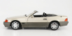 Norev Mercedes benz Sl-class Sl500 Cabriolet 1989 1:18 Kouřová Stříbrná Met