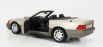 Norev Mercedes benz Sl-class Sl500 Cabriolet 1989 1:18 Kouřová Stříbrná Met