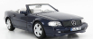 Norev Mercedes benz Sl-class Sl500 (r129) Spider Hard-top 1998 1:18 Blue Met