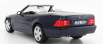 Norev Mercedes benz Sl-class Sl500 (r129) Spider Hard-top 1998 1:18 Blue Met