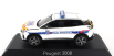Norev Peugeot 3008 Police Municipale 2023 1:43 Bílá Modrá Červená Žlutá