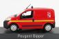 Norev Peugeot Bipper Van Fire Engine 2009 1:43 Červená Žlutá