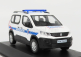 Norev Peugeot Rifter Police Municipale 2019 1:43 Bílá Modrá