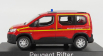 Norev Peugeot Rifter Pompiers Secours Medical 2019 1:43 Červená Žlutá