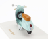 Norev Piaggio Vespa 50 N 1969 1:18 Akvamarínově Modrá