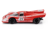 Norev Porsche 917k 4.9l Team Salzburg N 23 Winner 24h Le Mans 1970 Hans Herrmann - Richard Attwood 1:43 Červená Bílá