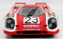 Norev Porsche 917k Team Salzburg N 23 Winner 24h Le Mans 1970 H.herrmann - R.attwood 1:12 Červená Bílá
