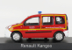 Norev Renault Kangoo Infirmier Sssm Pompiers 2013 1:43 Červená Bílá Žlutá