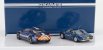 Norev Renault Set 2x A110 Alpine Gendarmerie Coupe 2022 + 1600s Coupe Gendarmerie 1971 1:43 Blue