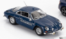 Norev Renault Set 2x A110 Alpine Gendarmerie Coupe 2022 + 1600s Coupe Gendarmerie 1971 1:43 Blue