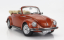 Norev Volkswagen Beetle 1303 Cabriolet Open 1976 1:18 Brown Met