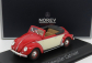 Norev Volkswagen Hebmuller Cabriolet Open 1949 1:43 Červený Krém