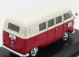 Norev Volkswagen T1 Minibus Autoverhuur Rotterdam 1958 1:43 Červená Bílá