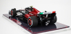 Nzg Alfa romeo F1  C43 Team Stake N 24 Australian Gp 2023 Zhou Guanyu - Con Vetrina - With Showcase 1:18 Černá Červená