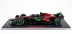 Nzg Alfa romeo F1  C43 Team Stake N 24 Belgium Gp 2023 Zhou Guanyu - Con Vetrina - With Showcase 1:18 Černá Červená