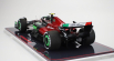Nzg Alfa romeo F1  C43 Team Stake N 24 Belgium Gp 2023 Zhou Guanyu - Con Vetrina - With Showcase 1:18 Černá Červená