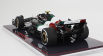 Nzg Alfa romeo F1  C43 Team Stake N 24 Monza Italy Gp 2023 Guanyu Zhou - Con Vetrina - With Showcase 1:18 Černá Červená Bílá Zelená