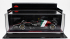 Nzg Alfa romeo F1  C43 Team Stake N 24 Monza Italy Gp 2023 Guanyu Zhou - Con Vetrina - With Showcase 1:18 Černá Červená Bílá Zelená