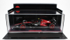 Nzg Alfa romeo F1  C43 Team Stake N 24 Spanish Gp 2023 Zhou Guanyu - Con Vetrina - With Showcase 1:18 Černá Červená