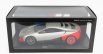 Nzg BMW Vision M Next 2019 1:18 Matná Stříbrná Červená Fluo