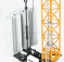 Nzg Liebherr 81 K.1 Gru Edile Automontante - Fast Erectering Crane 1:50 Žlutá Černá