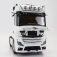 Nzg Mercedes benz Actros 2 1863 Gigaspace 4x2 Mirrorcam Tractor Truck 2-assi 2018 1:18 Bílá