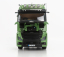 Nzg Mercedes benz Actros 2 1863 Gigaspace 4x2 Mirrorcam Tractor Truck 2-assi 2018 1:18 Olivová Zelená