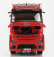 Nzg Mercedes benz Actros 2 1863 Gigaspace 4x2 Mirrorcam Tractor Truck 2-assi 2018 1:18 Red