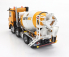 Nzg Mercedes benz Arocs 3243 Truck Beta Betoniera Tanker Cement Mixer Truck 4-assi 2018 1:50 Žlutá Bílá