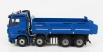 Nzg Mercedes benz Arocs 4151 8x4 Meiller Kipper Cassone Ribaltabile 4-assi 2019 1:50 Blue