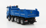 Nzg Mercedes benz Arocs 4151 8x4 Meiller Kipper Cassone Ribaltabile 4-assi 2019 1:50 Blue