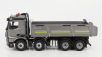 Nzg Mercedes benz Arocs 4151 8x4 Meiller Kipper Cassone Ribaltabile 4-assi 2019 1:50 Grey