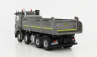Nzg Mercedes benz Arocs 4151 8x4 Meiller Kipper Cassone Ribaltabile 4-assi 2019 1:50 Grey
