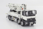 Nzg Mercedes benz Arocs 4542 Truck 4-assi 2018 - Autopompa Per Calcestruzzo Schwing S 43 Sx - Cement Pump 1:50 Bílá Černá