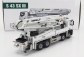 Nzg Mercedes benz Arocs 4542 Truck 4-assi 2018 - Autopompa Per Calcestruzzo Schwing S 43 Sx Iii - Cement Pump 1:50 Bílá Černá