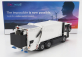 Nzg Mercedes benz Econic Truck Faun Variopress Enginius Refuse Lorry Bluepower - Trasporto Raccolta Rifiuti Urbani 3-assi 2022 1:50 Bílá