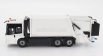 Nzg Mercedes benz Econic Truck Faun Variopress Enginius Refuse Lorry Bluepower - Trasporto Raccolta Rifiuti Urbani 3-assi 2022 1:50 Bílá