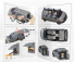 Nzg Volkswagen T6 Multivan Highline Minibus 2017 1:18 Black