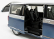 Nzg Volkswagen T6 Multivan Minibus 2017 1:18 Modrá Stříbrná