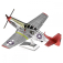 Ocelová stavebnice P-51D Mustang
