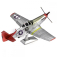 Ocelová stavebnice P-51D Mustang