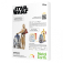 Ocelová stavebnice Star Wars C-3PO + R2-D2 Box verze