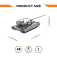 Ocelová stavebnice tank Conqueror FV214
