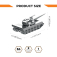 Ocelová stavebnice tank Object 430U