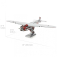 Ocelová stavebnice Ford Trimotor