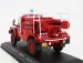Odeon Acmat Tpk 4-35-c Tanker Truck Ccfm Securite Civile 1985 1:43 Červená Bílá