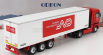 Odeon Renault Magnum Ae420ti Semi-frigo Dentressangle Transports 1992 1:43 Červená Bílá