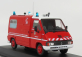 Odeon Renault Master T30 Van Vsab Sanicar Bmpm Ambulance Sapeurs Pompiers 1981 1:43 Červená Bílá