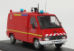 Odeon Renault Master T30d Van Vsr Bemaex Sapeurs Pompiers 1981 1:43 Red